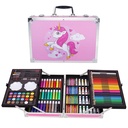 Art Kit Set Briefcase145 pcs - Assorted Character - KK