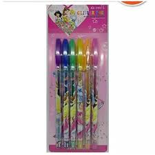 [6940598411809] Glitter Pen - Pack of 6 - No. CQ503-6