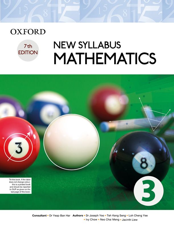 New Syllabus Maths Book 3 7Th Ed