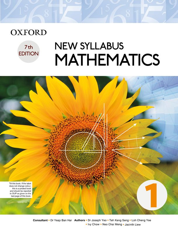 New Syllabus Maths Book 1 7Th Ed