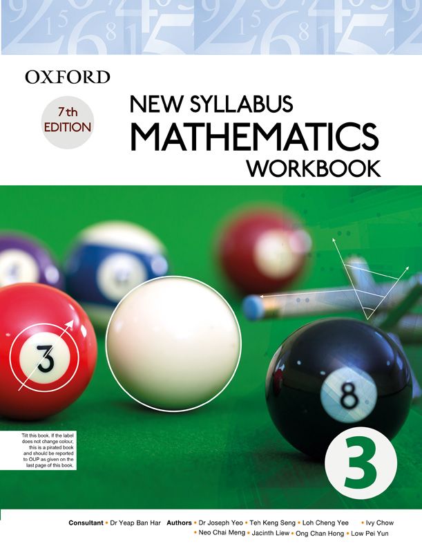 New Syllabus Maths Wb 3 7Th Ed