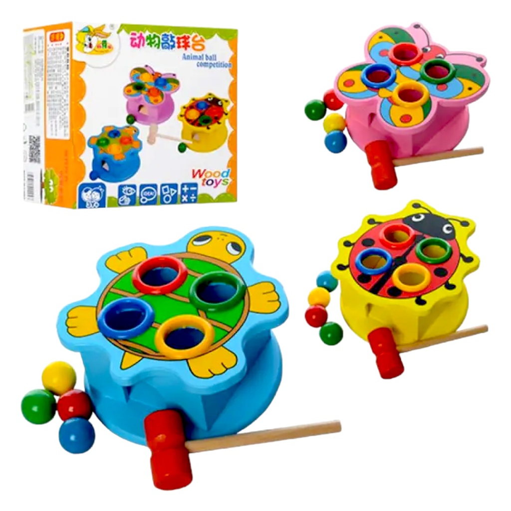 Animal Ball Competition with 4 Ball & 1 Hammer - No. 1004 - You De Le