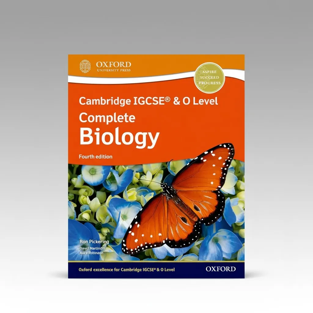 NEW Cambridge IGCSE & O Level Complete Biology Student Book (Fourth Edition)