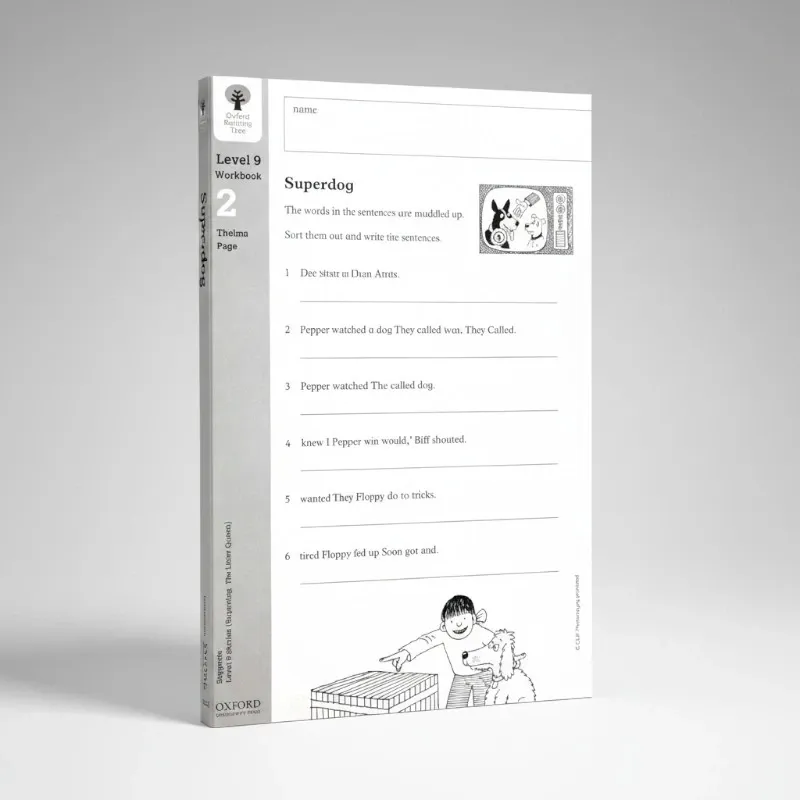 [9780199167708] Oxford Reading Tree: Level 9: Workbook 2: Superdog