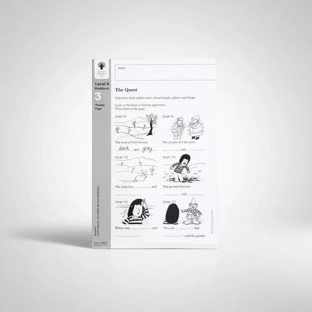 Oxford Reading Tree: Level 9: Workbook 3: The Quest