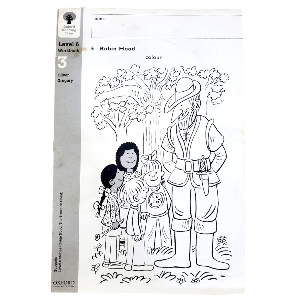 [9780199161652] Oxford Reading Tree: Level 6: Workbook 3: Robin Hood