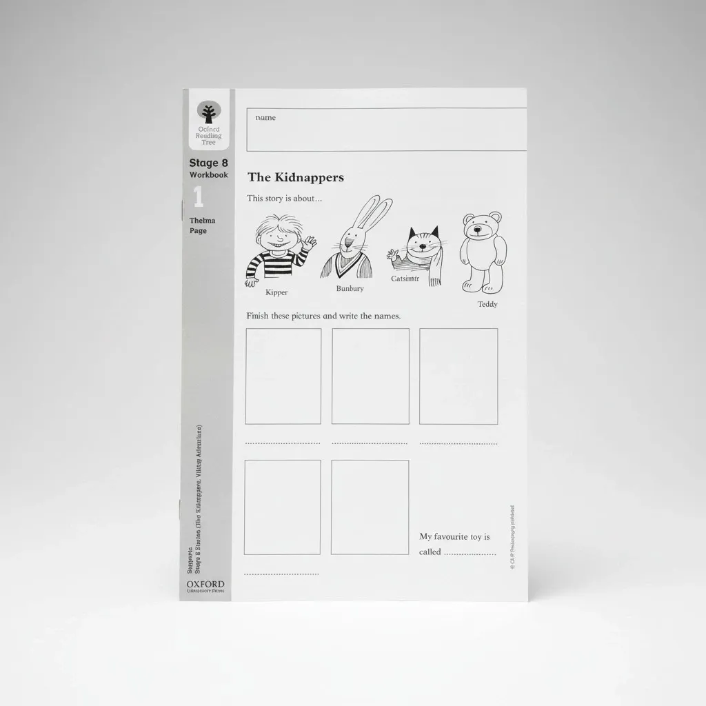 [9780199167661] Oxford Reading Tree: Level 8: Workbook 1: The Kidnappers