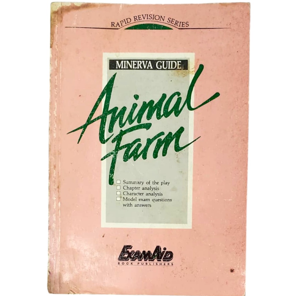 Animal Farm Minerva Guide - Examaid Book Publishers