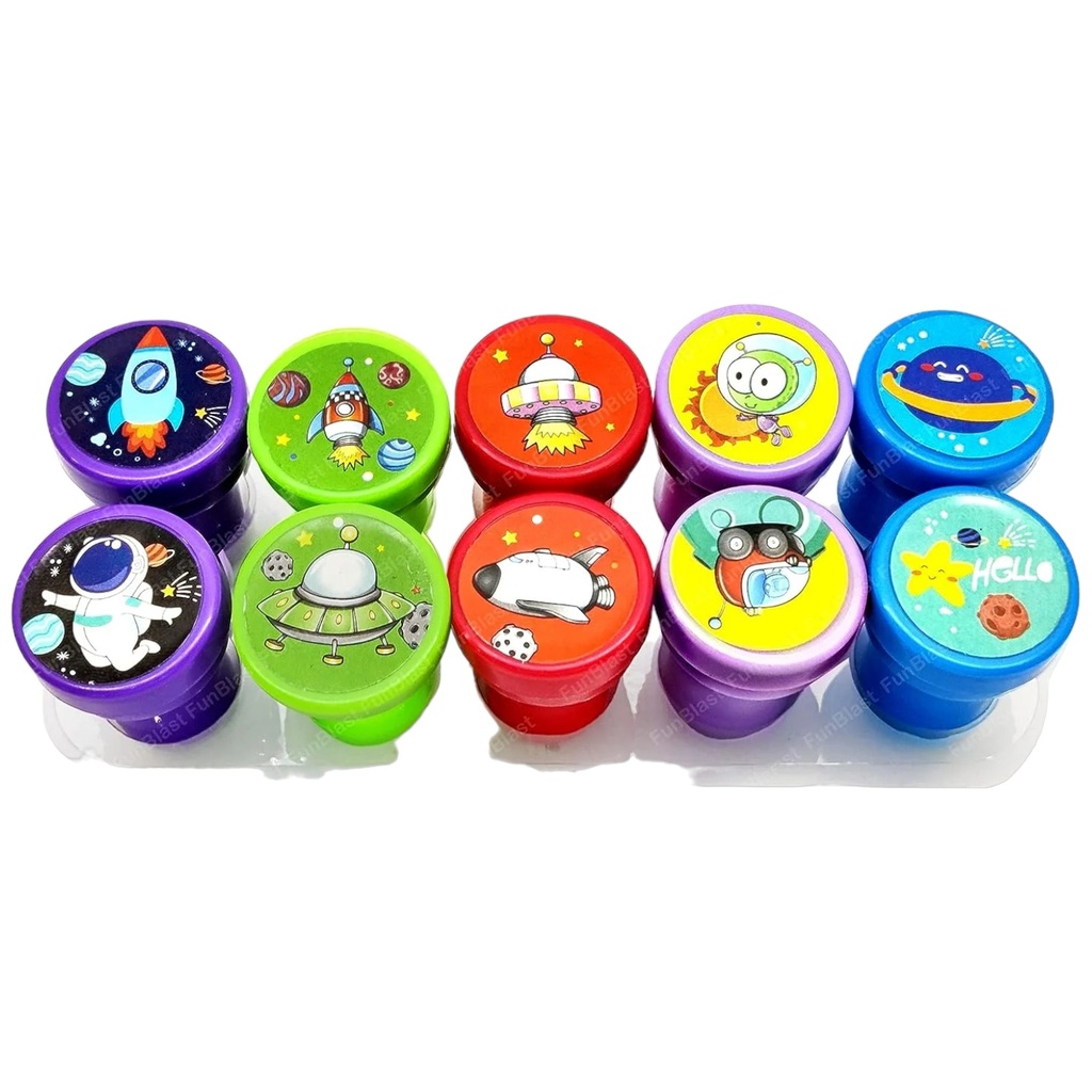 Stamp Set - Pack Of 10 Stamps (Assorted Design)