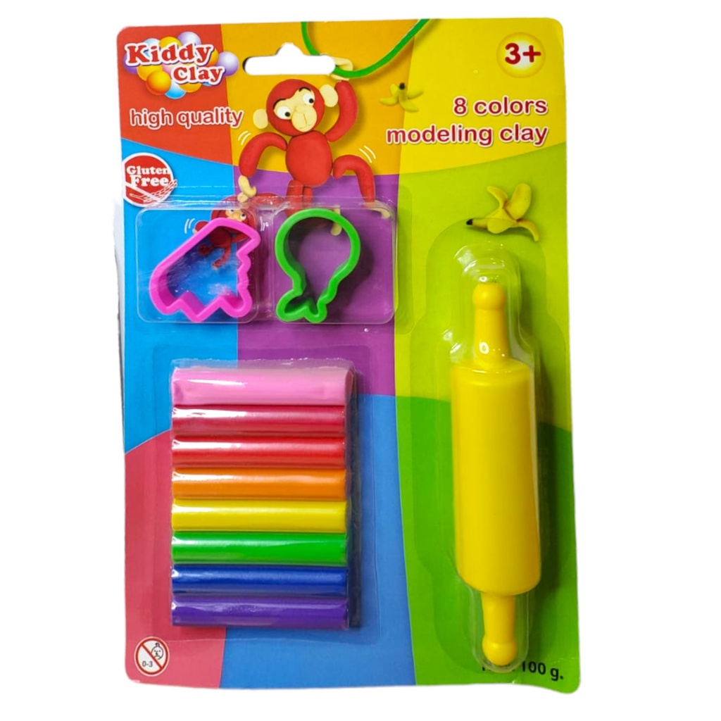 Modelling Clay High Quality Pastel - St-100-8-3SMR