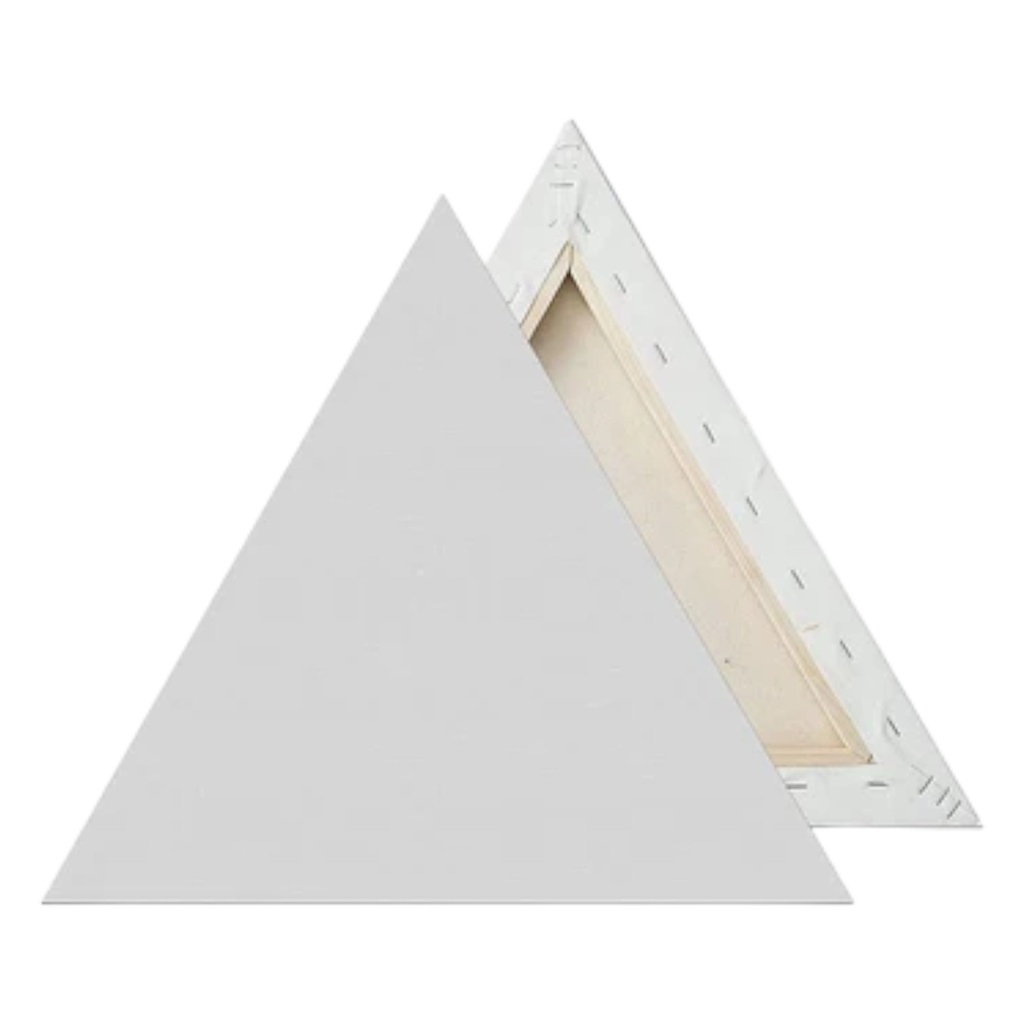 Triangle Shape City Canvas - 16cm