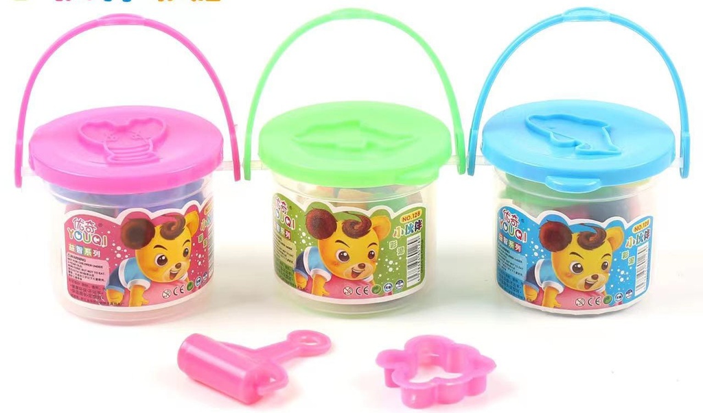 Mini Play Dough - Assorted Colours - YOUQI