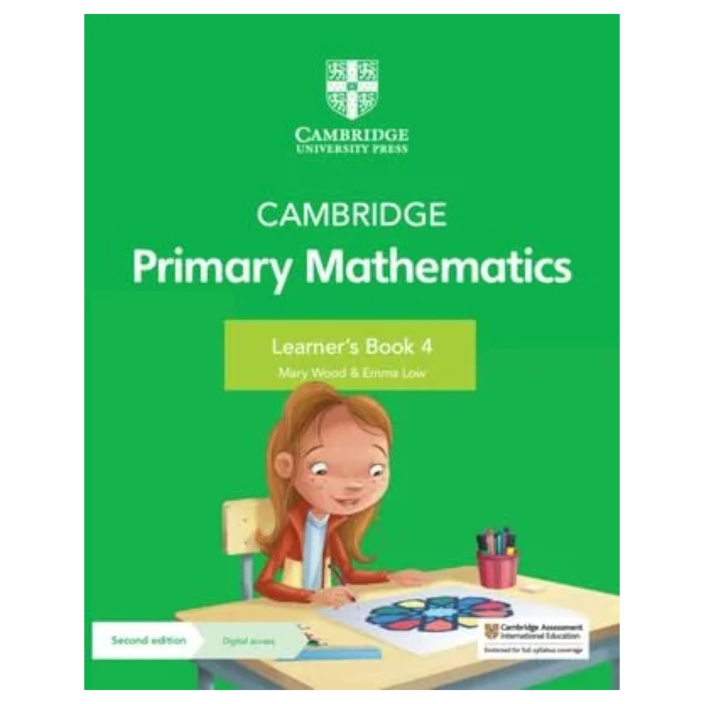 [9781108745291] Cambridge Primary Mathematics Learner'S Book 4 With Digital Access (1 Year) 2Ed - Low Price Edition