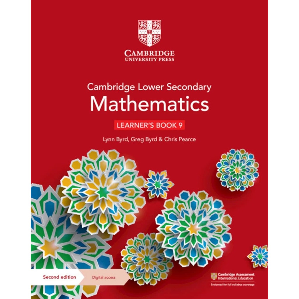Cambridge Lower Secondary Mathematics Learner'S Book 9 - Low Price Edition