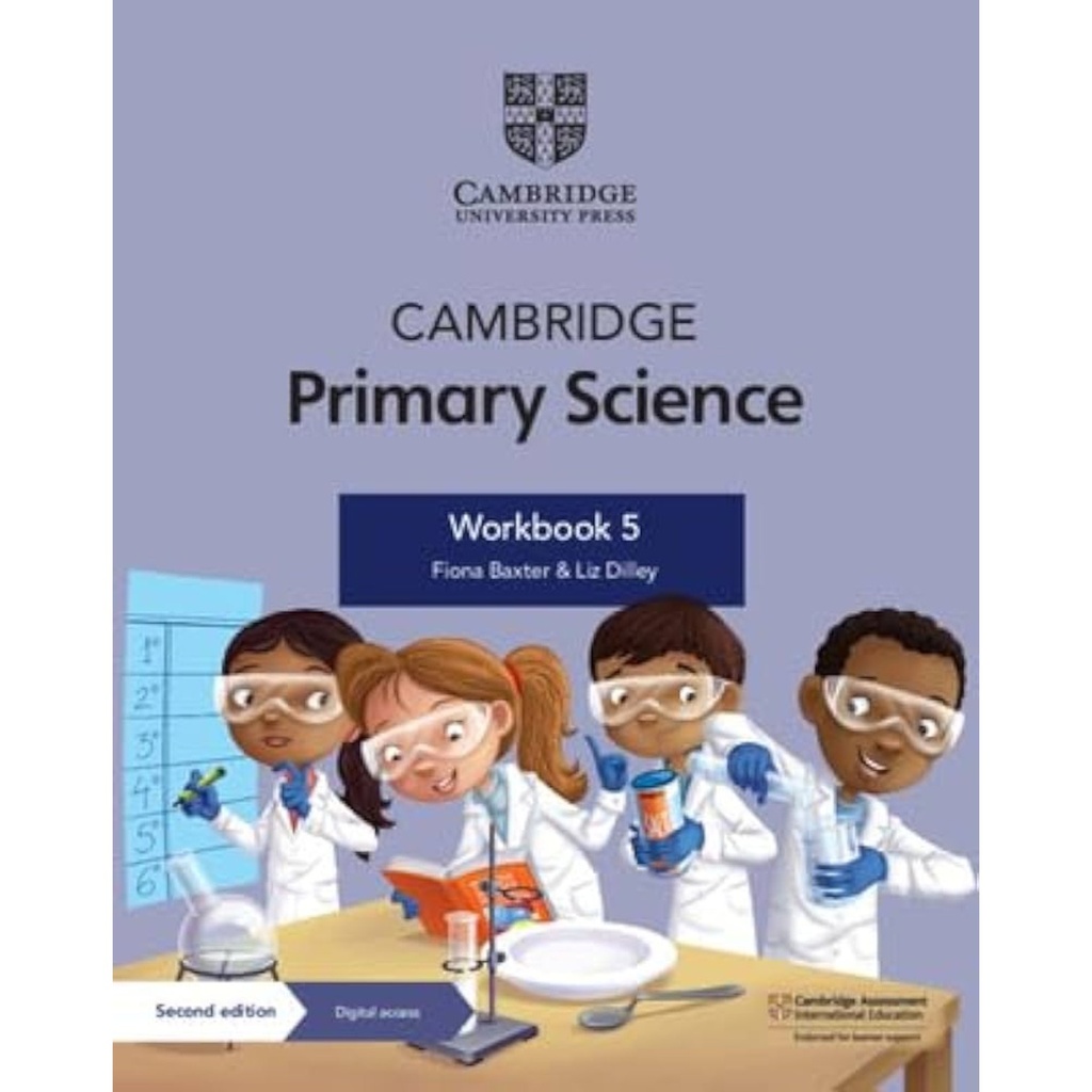 Cambridge Primary Science Workbook 5 With Digital Access (1 Year) Pb 2021 - Low Price Edition