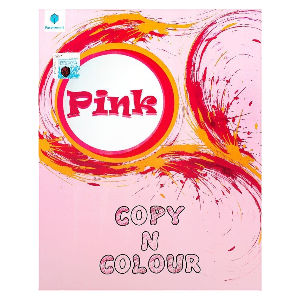 [9789696378778] Copy n Colour (Pink) - Paramount Colouring Book