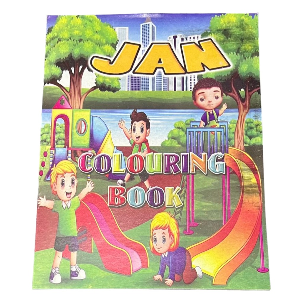 Jan Colouring Book