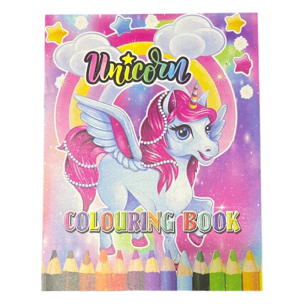 Unicorn Colouring Book