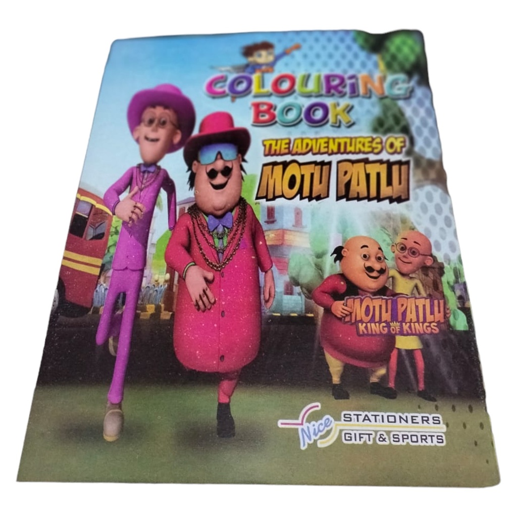 Motu Patlu Colouring Book