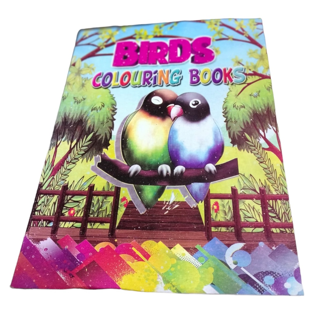 Birds Colouring Book