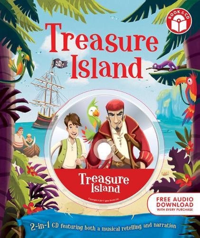 Treasure Island (Book and CD) - Reading Book - Hardcover