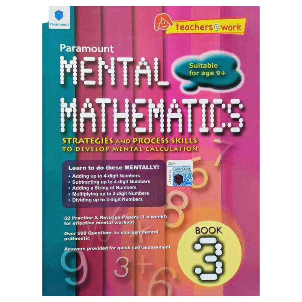 Paramount Mental Mathematics Book 3