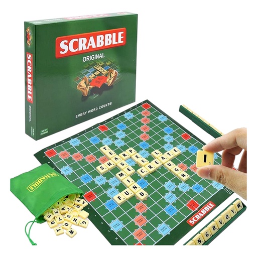 [9789697084678] SCRABBLE Simple - Mattel Game - Green - No. 1959