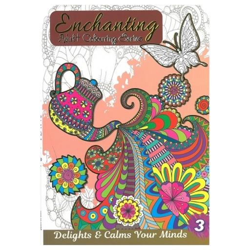 [9555430511905] Enchanting Adult Colouring Series Book 3