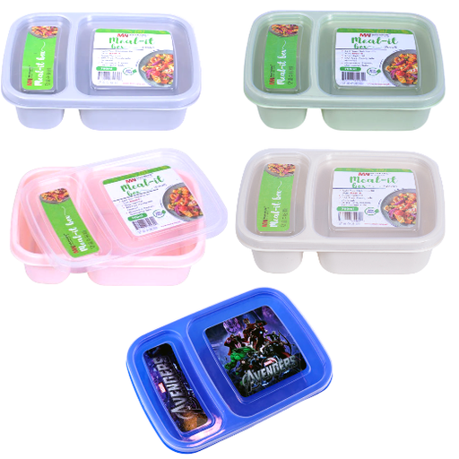 [722777855699] Maxware Lunch Box Plastic - Small - Assorted Colour