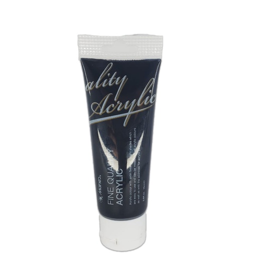 [6931818037329] Maries Acrylic Paint - 75ml No. 793 - Black