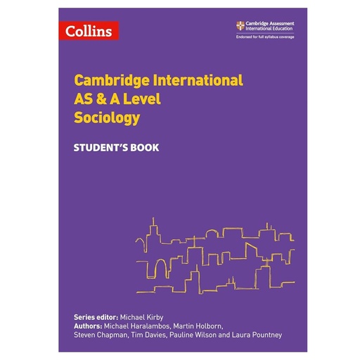 [9780008287627] Cambridge International AS & A Level Sociology Student's Book - Hodder Education - Low Price Edition