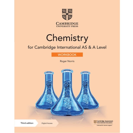 [9781108859059] Cambridge International AS & A Level Chemistry Workbook - Third Edition Digital Access