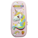 Unicorn Hard Cover Pencil Pouch - Pink
