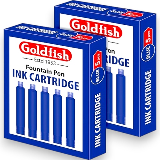 [1357902468858] Ink Cartridge - Blue - No. G-IC01BK - Goldfish