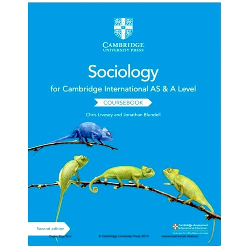 [9781108739818] Sociology For Cambridge International AS & A Level Course Book - Second Edition - low price Edition