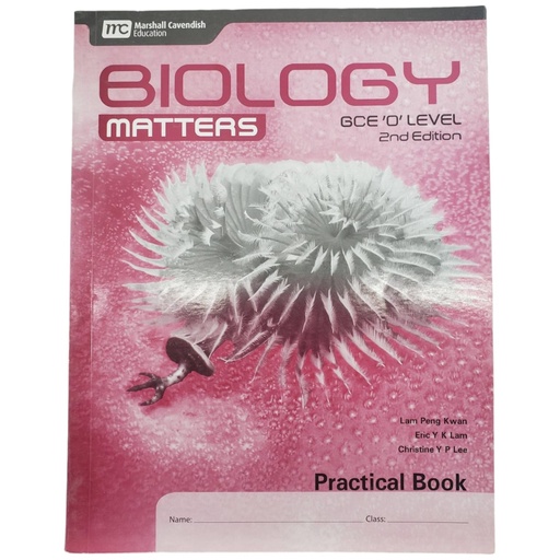 [9789810117320] GCE O Level Biology Matters Practical Book - Marshall Cavendish
