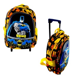 Batman Trolley Bag Yellow 14 Inch Class 1 Class 2 IMPORTED Tariq Book Store