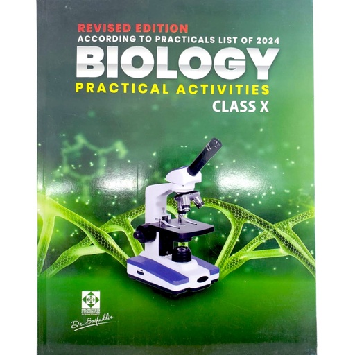 Biology Practical Book & Journal For Class X - Dr Saifuddin
