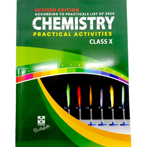 Chemistry Practical Activities book & Journal For Class X - Dr Saifuddin