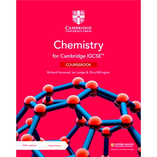 Chemistry for Cambridge IGCSE Course Book - Fifth Edition Digital Access - Original