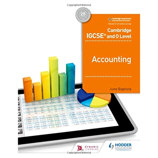 Cambridge IGCSE and O Level Accounting - Fifth Edition - Hodder Education - Original