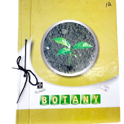 Botany Practical Journal For Class XII - Dr Saifuddin