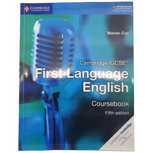 [9781108438889] Cambridge IGCSE First Language English Course Book - Fifth Edition - Low Price Edition