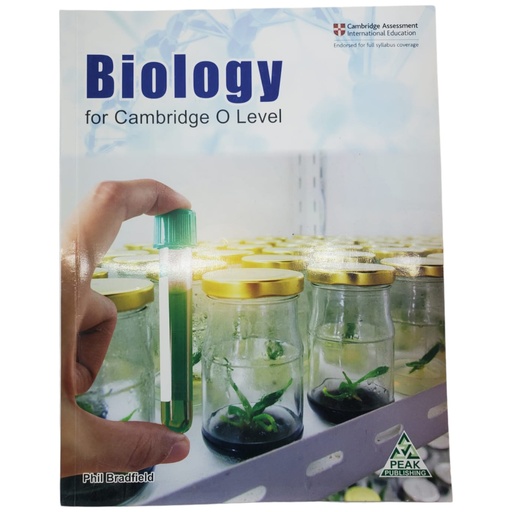 [9781845221881] Biology for Cambridge O Level - Peak Publisher - Low Price Edition