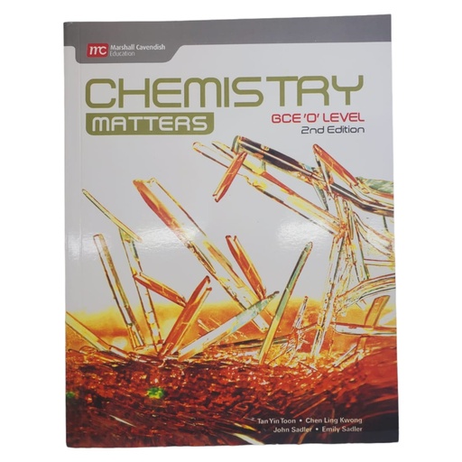[9789810116965] Marshall Cavendish Chemistry Matter GCE O Level Course book - 2rd Edition - Low Price Edition