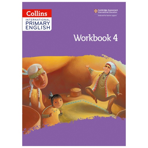 [9780008367725] Collins International Primary English Workbook 4