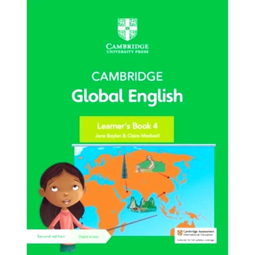 [9781108810821] Cambridge Global English Learner’s Book 4 - Second Edition Digital Access - Low Price Edition
