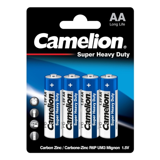 [4260033151049] Camelion AA Super Heavy Duty - Pack Of 4
