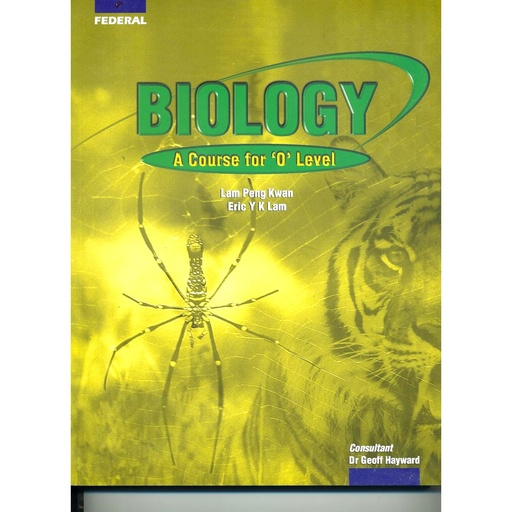 [9789810190965] Biology a Course for O Level - Federal Publisher