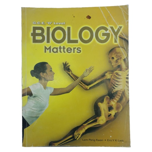 [9789810177249] Marshall Cavendish GCE O Level Biology Matters Textbook